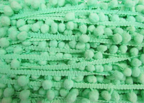 Great value Pom Pom Trim- Sea Foam Green #480 available to order online Australia