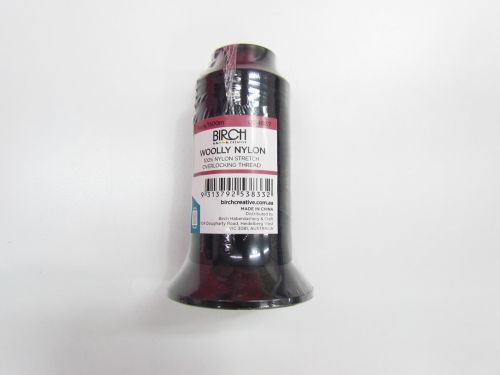 Great value 1500m Woolly Nylon Overlocking Thread- Black available to order online Australia