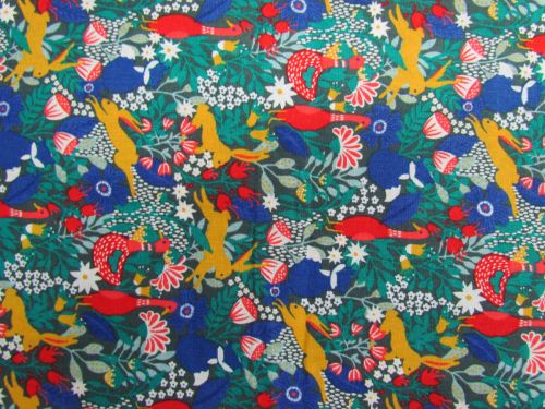 Great value Enchanted Forest Cotton- Multi Forest #640162 available to order online Australia