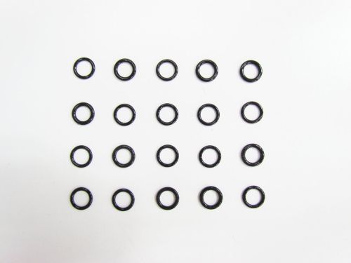 Great value 6mm Metal Black Lingerie Strap Rings RW312- Pack of 20 available to order online Australia