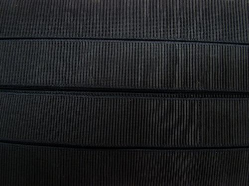 Great value Budget Elastic- 38mm Ribbed #525- Black available to order online Australia