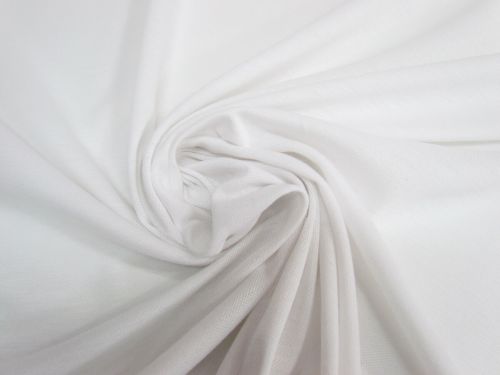 Great value Cotton Blend Pique Knit- White #5744 available to order online Australia