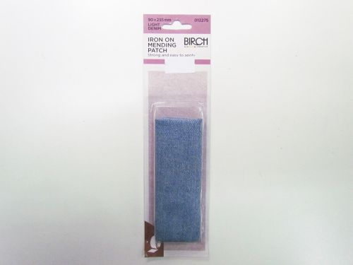 Great value Iron on Mending Patch- Light Denim available to order online Australia