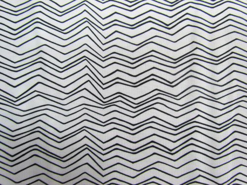 Great value Monochrome Cotton- Zig Zag- Black on White DV3661 available to order online Australia