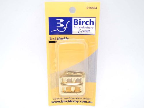 Great value Vest Buckles- Gold- 19mm- Pack of 2 available to order online Australia