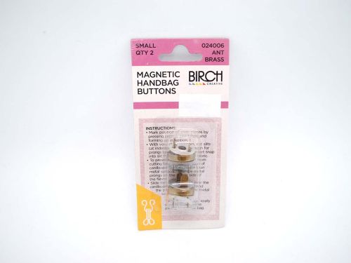 Great value Magnetic Handbag Buttons - Small - Antique Brass available to order online Australia