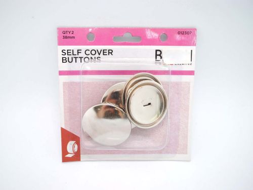 Great value Self Cover Buttons- 38mm- Pack of 2 available to order online Australia