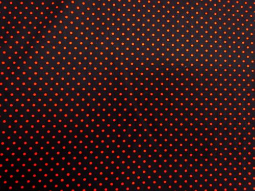 Great value 2mm Spot Cotton- Red on Black #6130 available to order online Australia