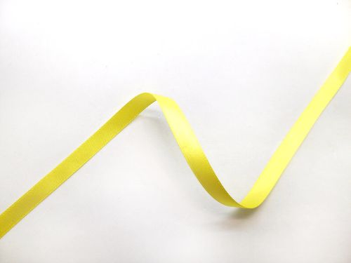 Great value Double Sided Satin Ribbon- 10mm- 5 LEMON available to order online Australia