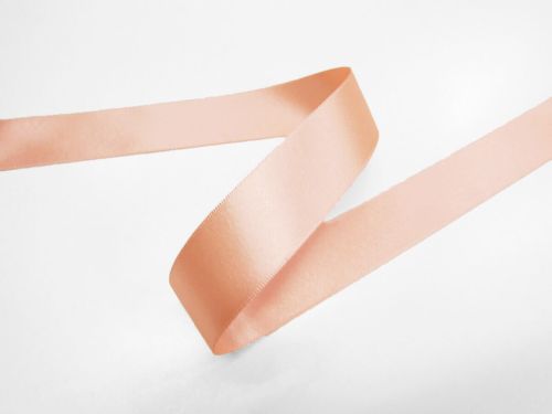 Great value Double Sided Satin Ribbon- 25mm- 71 PEACH available to order online Australia