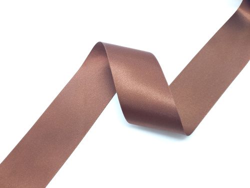 Great value Double Sided Satin Ribbon- 50mm- 488 HOT CHOCOLATE available to order online Australia