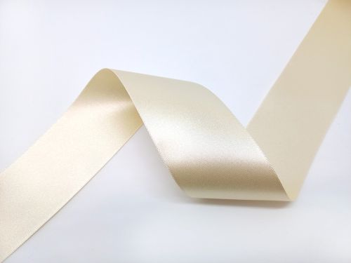 Great value Double Sided Satin Ribbon- 50mm- 9790 PEARL available to order online Australia