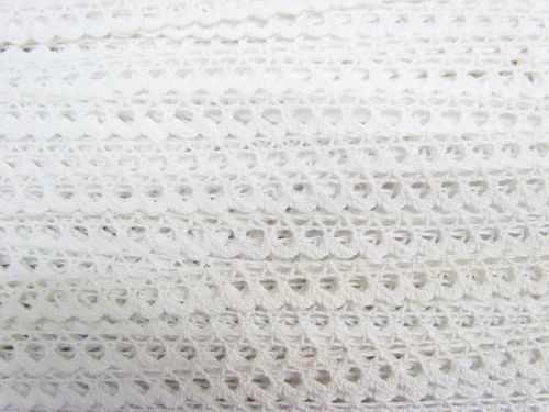 Great value *Seconds* 11mm Scalloped Lace Trim- Sugar Cream #839 available to order online Australia