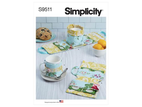 Great value Simplicity Pattern S9511 Mug Case, Tea Bag Case, Mug Cozy- Size OS (One Size Only) available to order online Australia