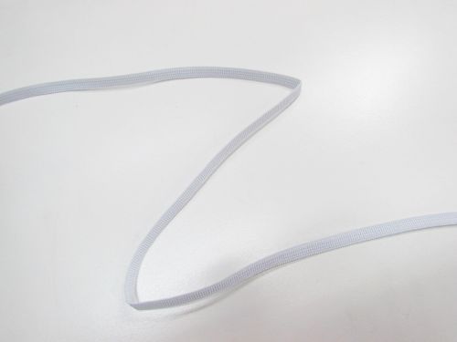 Great value 6mm Woven Swimwear Elastic- White #1028 available to order online Australia