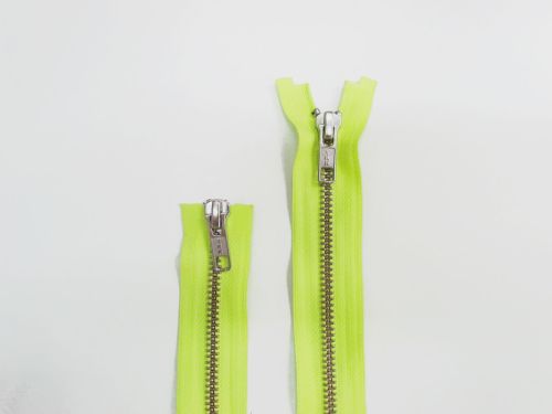 Great value 102cm Open End 2 Slider Zip- Neon Green #TRW73 available to order online Australia