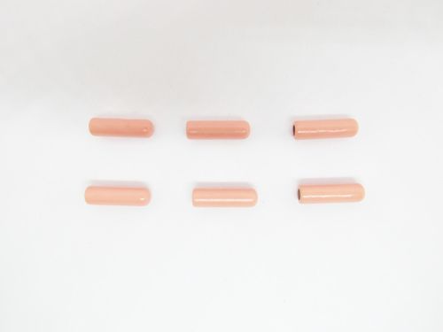 Great value 3mm Cord Ends Peach- 6pk - RW4605 available to order online Australia