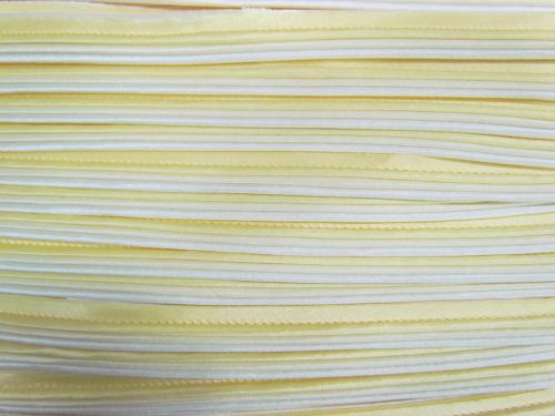 Great value Triple Colour Satin Piping- Lemon Meringue #T073 available to order online Australia