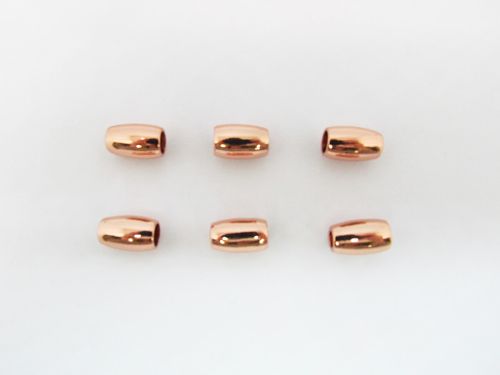 Great value Metal Cord Ends Rose Gold 6pk- RW616 available to order online Australia