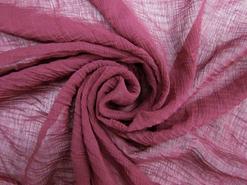 Great value Crinkle Chiffon- Berry Maroon #9024 available to order online Australia