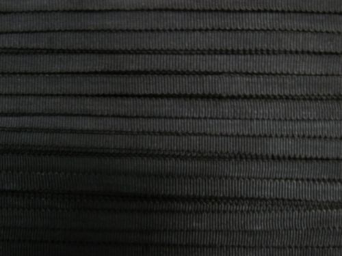 Great value 6mm Viscose Petersham Ribbon- Black #T085 available to order online Australia