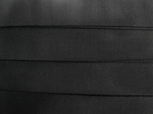 Great value 38mm Viscose Petersham Ribbon- Black #T087 available to order online Australia