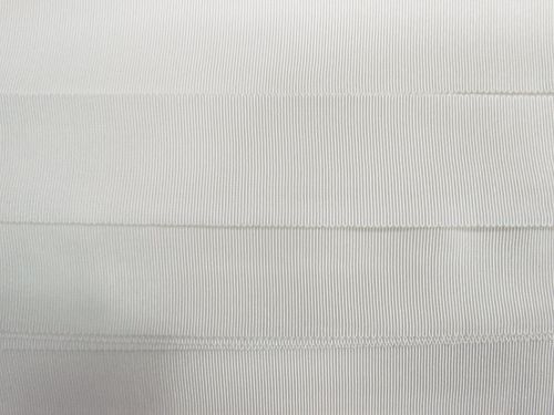 Great value 38mm Viscose Petersham Ribbon- White #T089 available to order online Australia