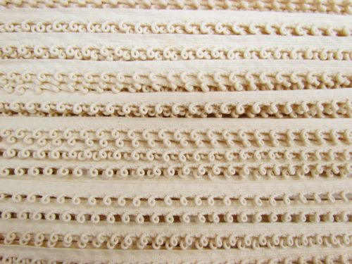 Great value 12mm Loopy Cotton Trim- Natural #T117 available to order online Australia