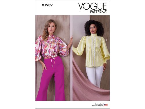 Great value Vogue Pattern VV1939 Misses' Top- Size B5(8-10-12-14-16) available to order online Australia