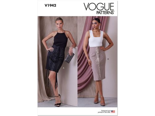 Great value Vogue Pattern VV1942 Misses' Skirts- Size A5(6-8-10-12-14) available to order online Australia