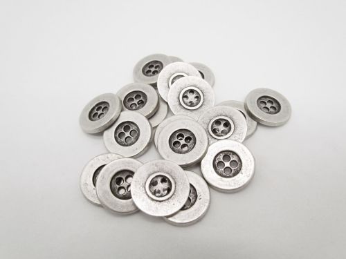 Great value 20mm Button- FB433 Silver available to order online Australia