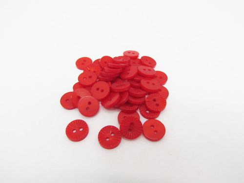 Great value 11mm Button- FB537 Red available to order online Australia