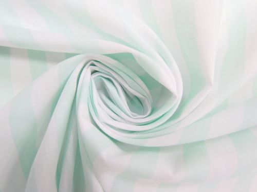 Great value Mint Popsicle Stripe Cotton Blend Shirting #9506 available to order online Australia