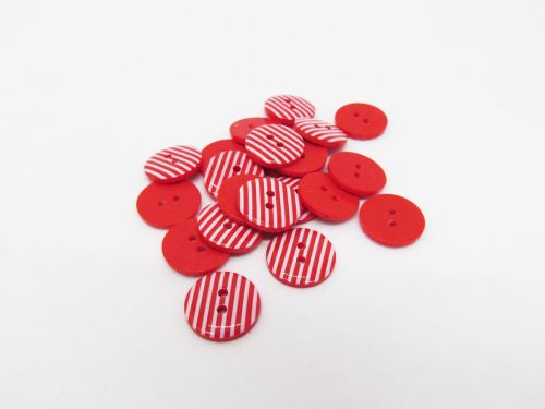 Great value 15mm Button- FB555 Red available to order online Australia