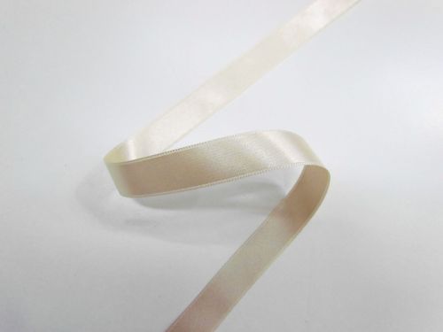 Great value 15mm Double Faced Satin Ribbon- Chamapagne #T223 available to order online Australia