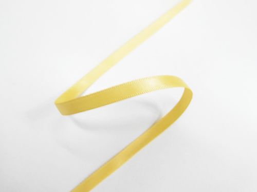 Great value 7mm Double Faced Satin Ribbon- Yellow #T226 available to order online Australia