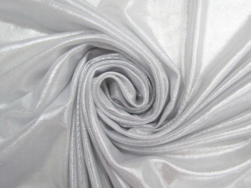 Great value 2 Way Stretch Shimmer Mesh- Glistening Silver #10001 available to order online Australia