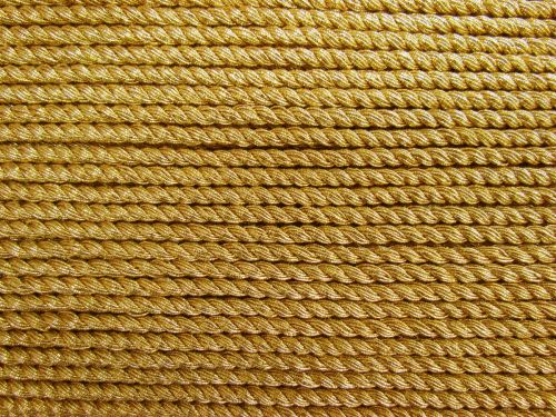 Great value 5mm Metallic Twisted Cord Trim- Old Gold #T302 available to order online Australia