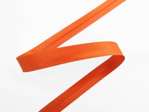 Great value 12mm Satin Bias Binding- Papaya Orange #T314 available to order online Australia