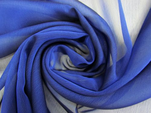 Great value Shot Yoryu Chiffon- Royal Blue #10644 available to order online Australia