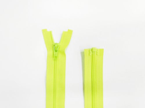 Great value 70cm YKK Open End No.3 Zip- Neon Green #TRW156 available to order online Australia