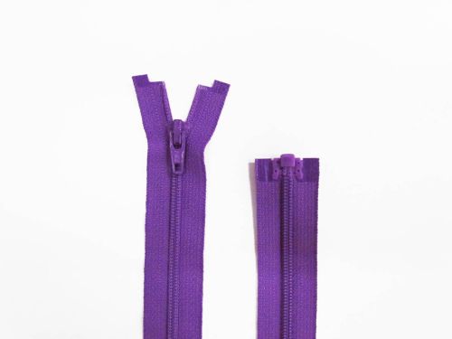 Great value 70cm YKK Open End No.3 Zip- Petunia Purple #TRW168 available to order online Australia