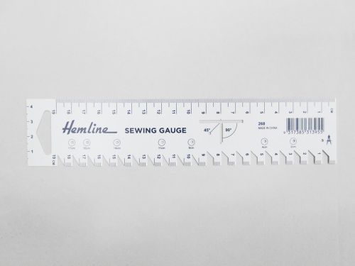 Great value Hemline Sewing Ruler & Seam Gauge- 19cm available to order online Australia