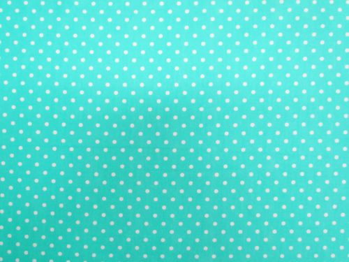 Great value Mini Dots Cotton- Aqua available to order online Australia