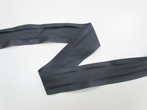 Great value 50mm Cotton Poly Bias Binding- Dark Grey #T524 available to order online Australia