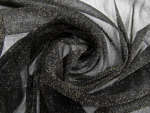 Great value Shimmer Stretch Mesh- Precious Gold On Black #11531 available to order online Australia