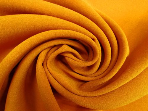 Great value Satin Back Crepe- Pumpkin Pie Orange #11565 available to order online Australia