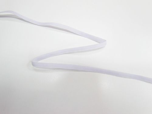 Great value 6mm Braided Elastic- Grey White T532 available to order online Australia