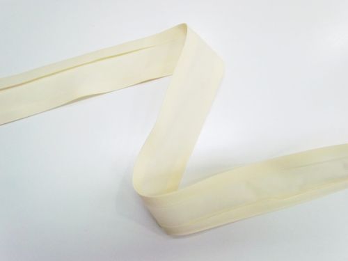 Great value 50mm Cotton Poly Bias Binding- Butter T546 available to order online Australia