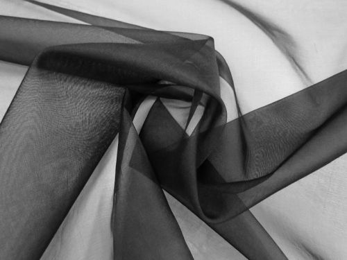 Great value Silk Organza- Waltz Black #11595 available to order online Australia